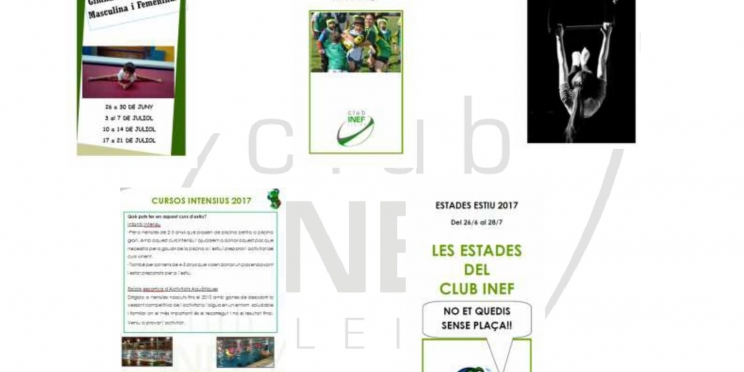 Oferta d'Activitats per l'Estiu